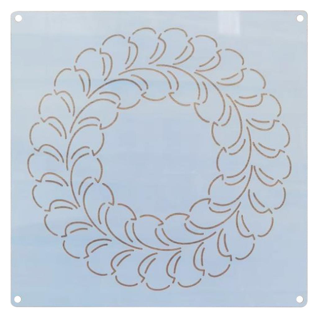 Embroidery Stencil Drawing Line Quilting Stencils for Sewing Plastic Art Patterns Drawing Templates for DIY Craft