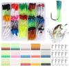 165pcs Fishing Lure with Jig Hooks Artificial Bait Soft Worm Bait Wobbler Silicone Swimbait for Fishing Pike Perch Trout
