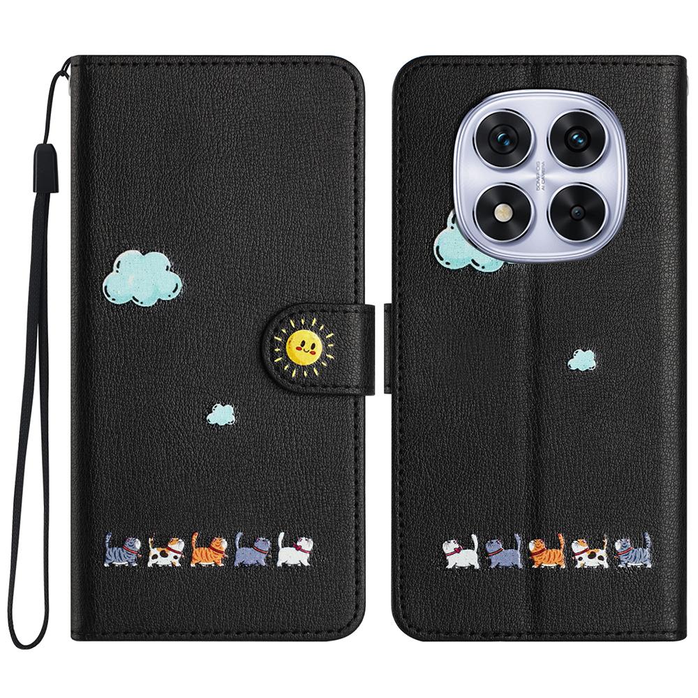 Book-style Flip Cover Cartoon Case For Xiaomi 13T Poco X7 X6 M6 M7 Pro Redmi Note 14 13 Pro Plus 13C Turbo 4 K60 Ultra K70E
