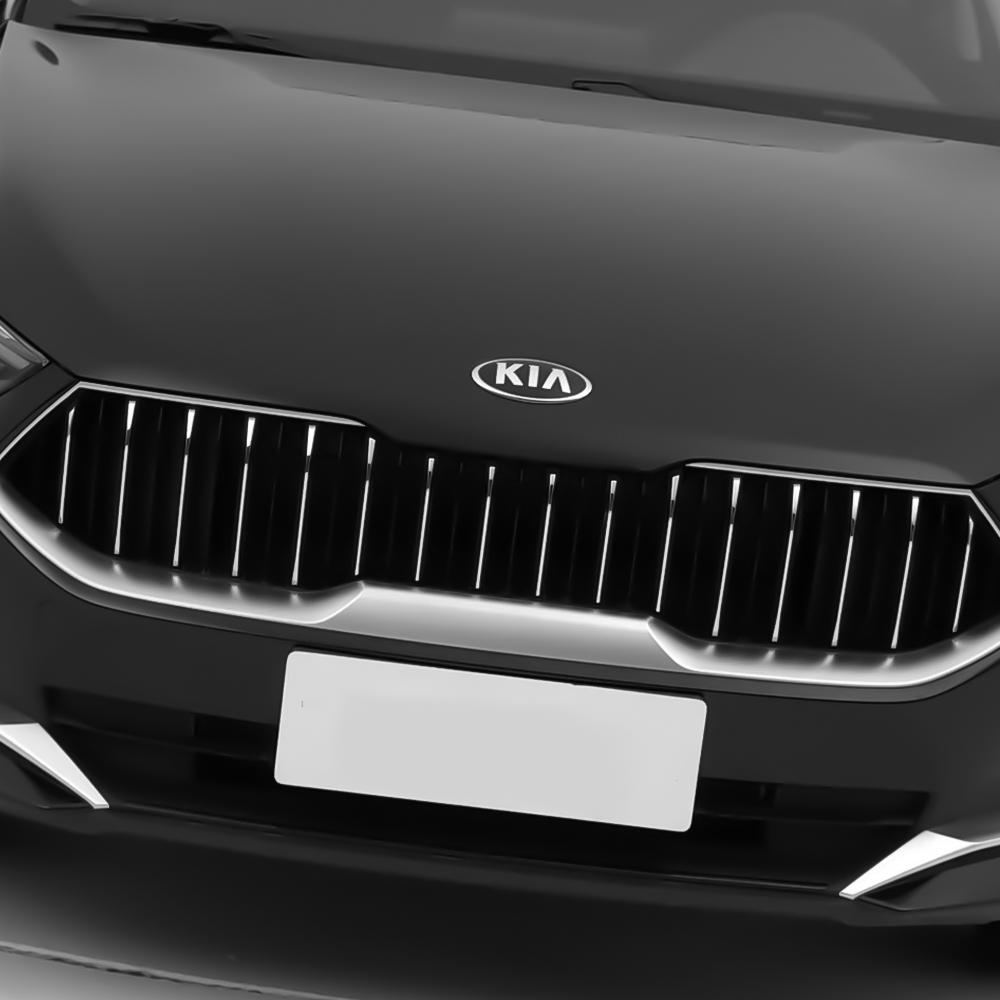 AABJA1 Car Front Hood Emblem Badge Sticker Accessories For KIA Sportage Ceed Sorento Cerato Optima Picanto Rio Soul k3 k5 KX1 K4 KN K6