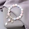 Mori Style Mermaid Crystal Bracelet - Sweet, Versatile Design for Women, Students, and Best Friends.