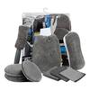 9-piece Car Washing and Cleaning Kit, Car Washing and Wiping Towels, Polishing and Waxing Tires, Brushing Gloves, Car Cleaning Tools
