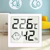 High precisions LCD Display Humidity Temperature Meter Magnetic Mount Stand Base ABS Universal for Home Office Use