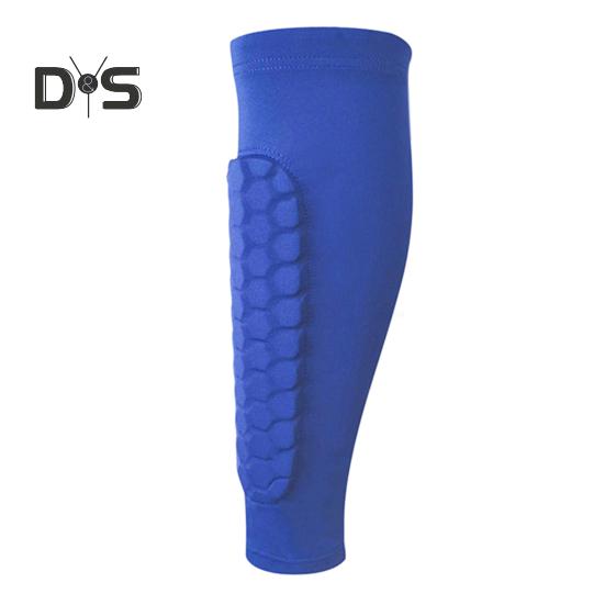 Soccer Shin Guard Sleeves Calf Compression Sleeve with Honeycomb Pads Leg Protection Shin Pad for Kids And Adults Soccer Football Sports