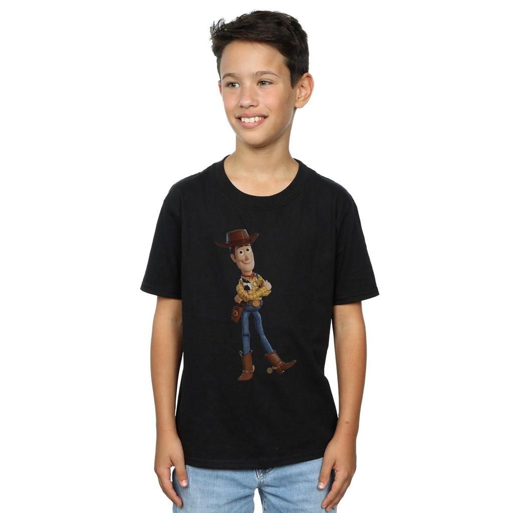 Disney Boys Toy Story 4 Sherrif Woody T-Shirt
