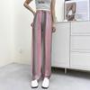 2023 Women's Plus Size Summer Rayon Nine-Point Casual Wide-Leg Pants