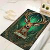 Custom 1Pc Jagermeister Deer Cross Rug Office Carpet Indoor Outdoor Entrance Doormat Nonslip Soft And Comfortable Living Room D2915145