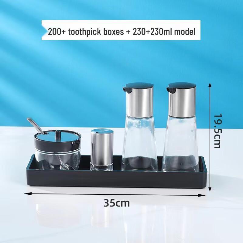 Mailang Stainless Steel Glass Seasoning Set