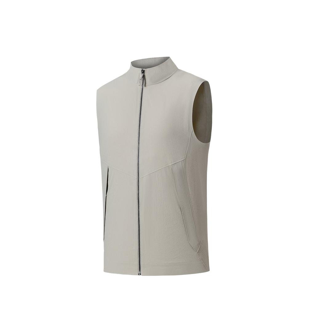 Anta Champion Mens Woven Vest Summer 2026 Men vest Camel Sand 152620612-5