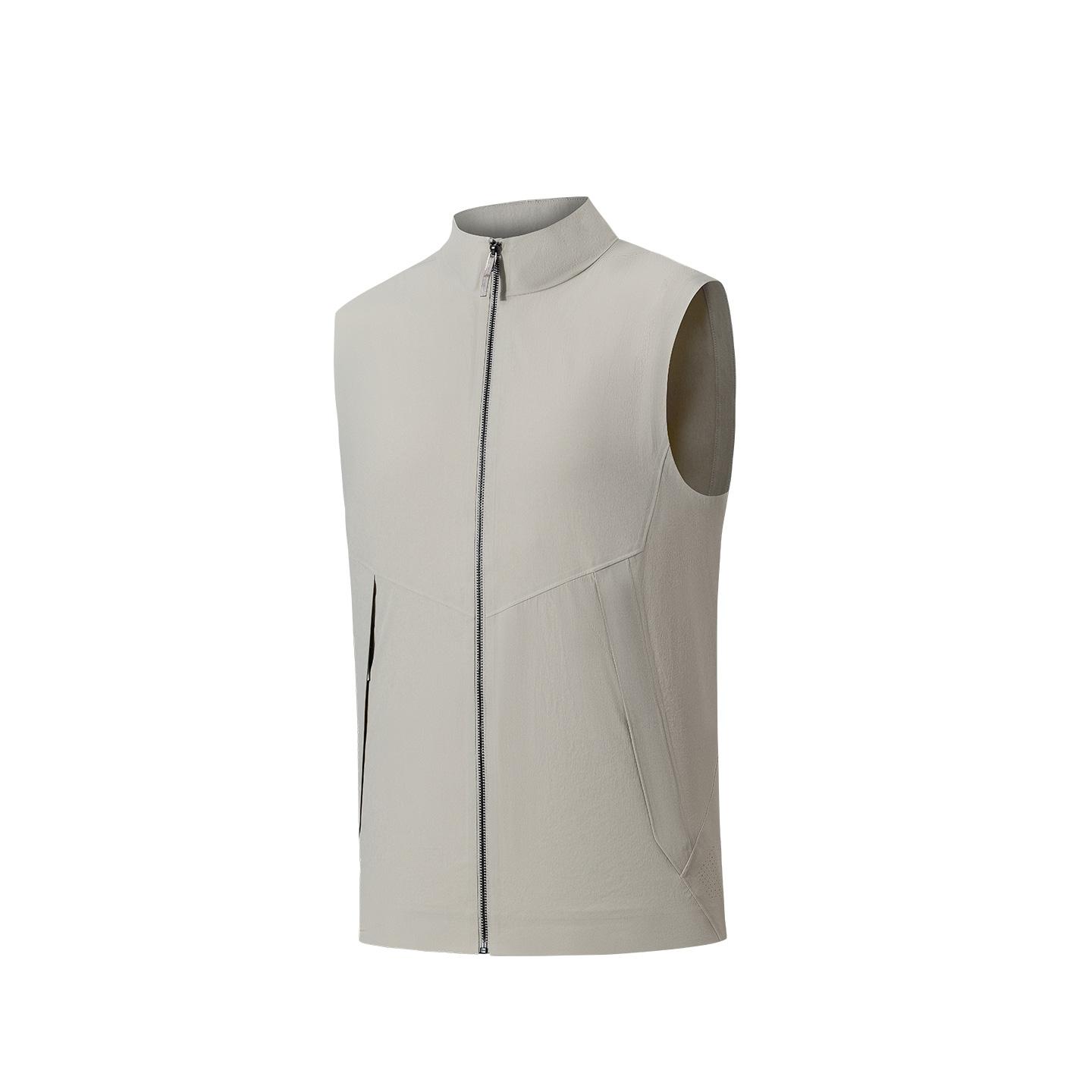 Anta Champion Mens Woven Vest Summer 2026 Men vest Camel Sand 152620612-5