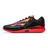 Kyrie 2 CNY Cintura Média Tipo X Nylon A Shock Pro Tênis de Basquete Profissional Masculino Tênis Básico-Preto Vermelho-Fluorescente 912611114-4