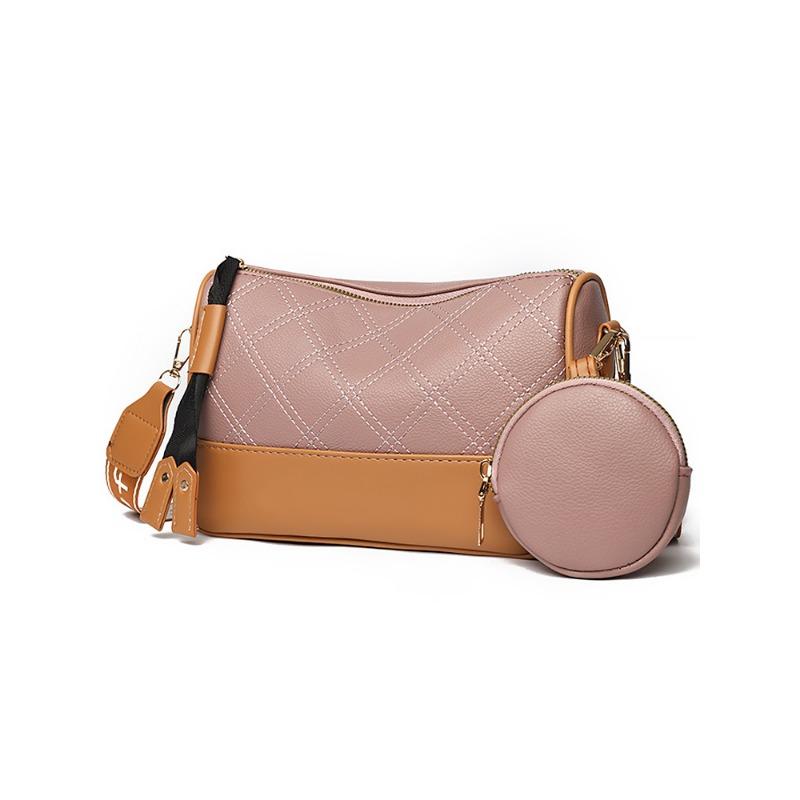 

Вышивка Высокое качество Комплект из двух частей Новая мода Женская сумка Модная Высококлассная Широкий плечевой ремень Сумка кроссбоди Мать и ребенок