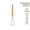 Silicone Spatula & Ladle Set with Wooden Handle for Home and Baby Food Preparation - High Quality, Stylish Design