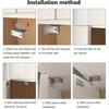 1/2/3PCS Strong Magnetic Door Stopper Cabinet Door Catches Latch Furniture Doors Magnetic