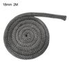 Skleněná lana těsnění dvířek kamen 1820 mm Délka 2 m pro kamna na dřevo a krbová kamna Poskytující pružnost a těsnění