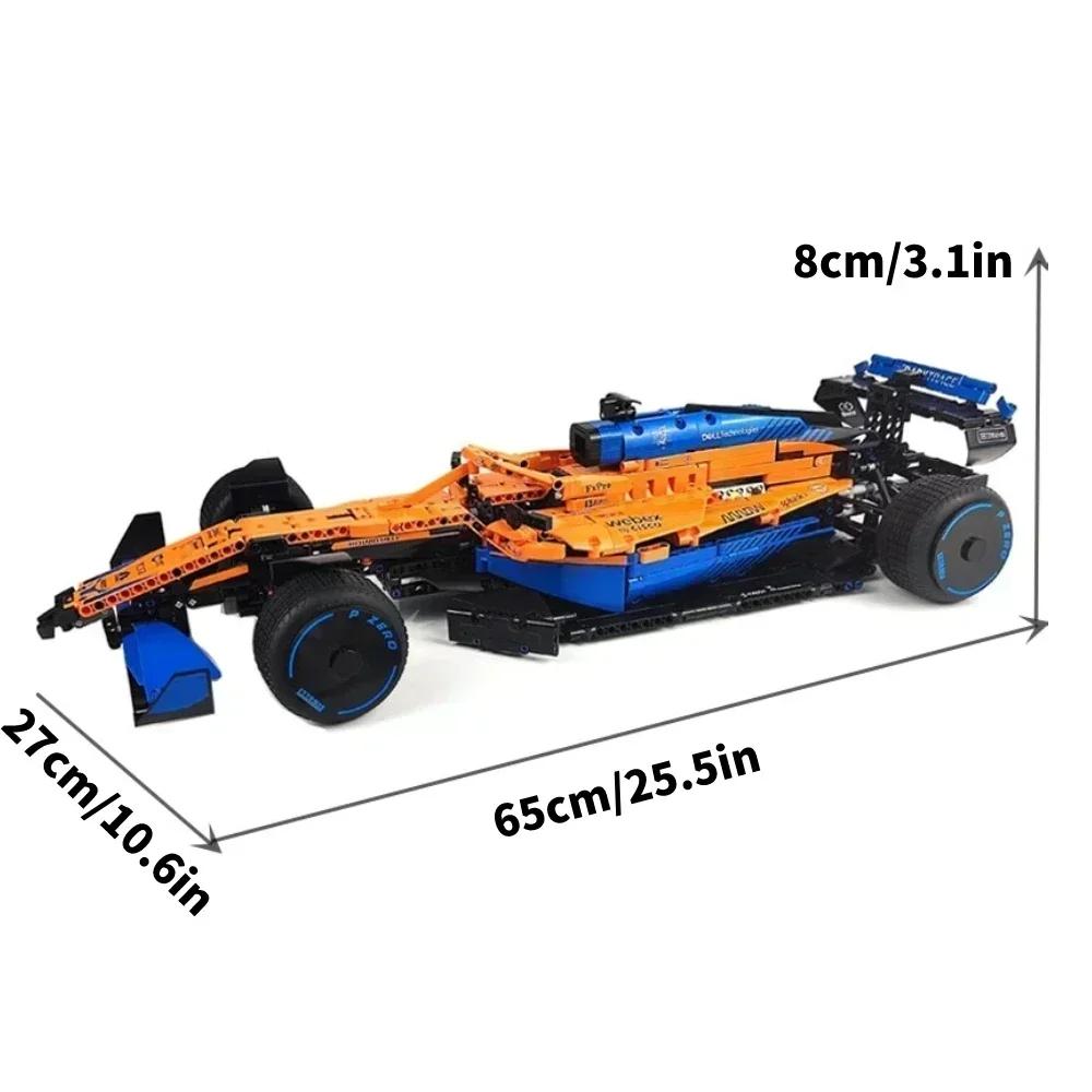 1432PCS+ Technical F1 W14 E Performance Speed Car Building Blocks Brick Compatible 42141 Vehicle Model DIY Toy Gift Children Kid