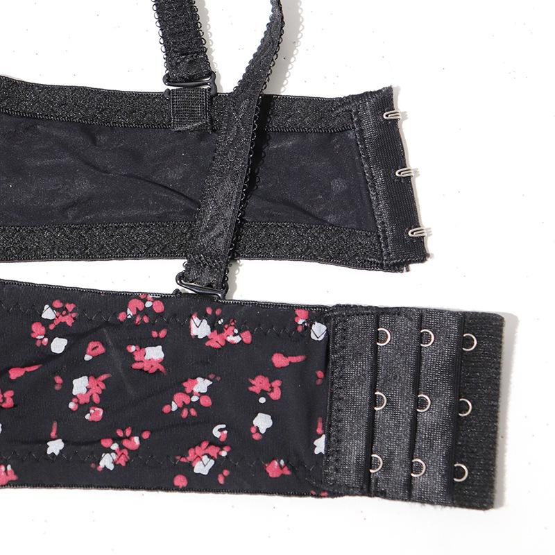 Underwear, Small Floral Bra, Embroidery Lace, Small Chest Gathered, Upper Support, Secondary Breasts Adjusted Bra Wholesale