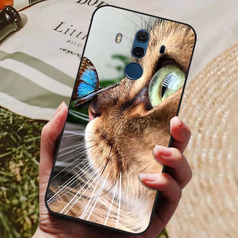 For Huawei Mate 10 Pro Case Black Bumper Silicone Phone Cover For Huawei Mate 10 Lite 10Pro Mate10 ALP-L29 ALP-L09 ALP-AL00 Capa