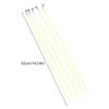 5Pcs 42Cm Boat/Raft Rod Tip Spare Tail Fiberglass Refit Replacement Fishing Rod Tip With Top Ring Fishing Gear Accessories