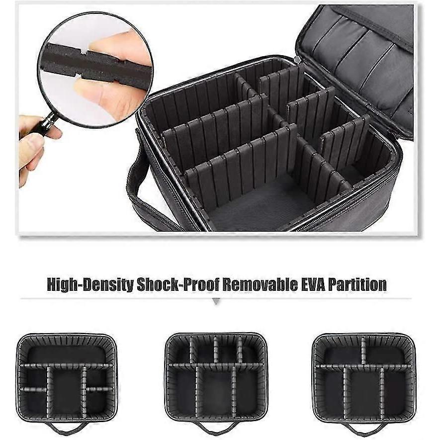 Travel Make-up Bag Large Cosmetic Bags Professional Cosmetic Organiser Case Makeup Artist Train Cases Waterproof Vanity Cases