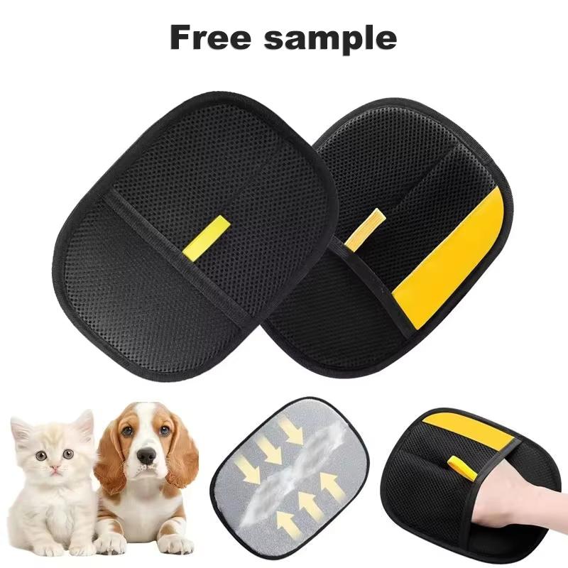 Gants Électrostatiques 2X Plus Rapides pour l'Épilation Lavables Réutilisables pour Chiens Chats Toilettage et Solution Contre la Perte de Poils