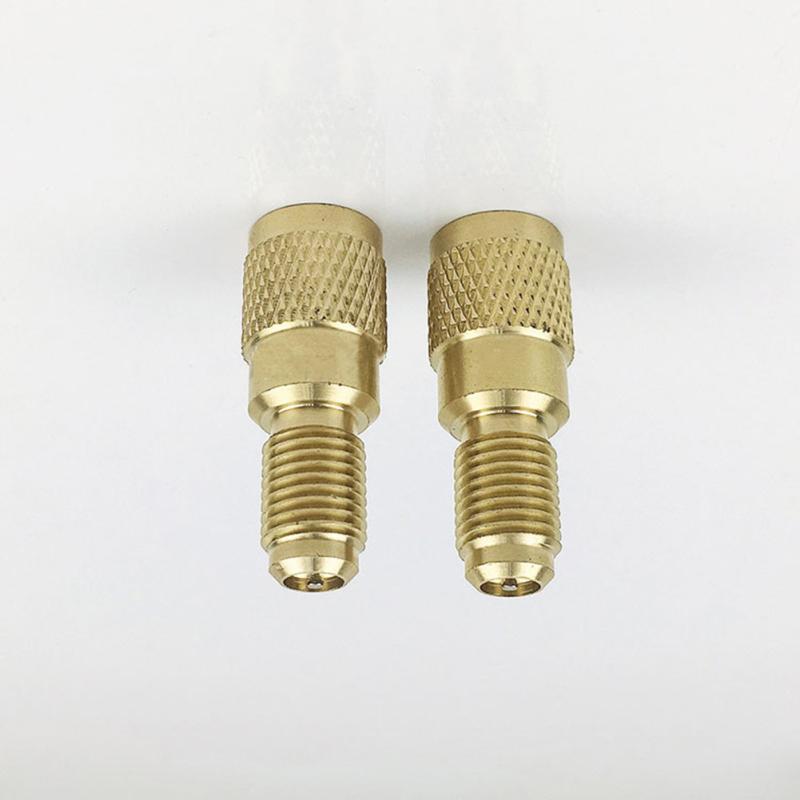 1 pereche de aer condiționat R410a Furtun de încărcare cu gaz frigorific Adaptorul pompei de vid Supapă de conversie