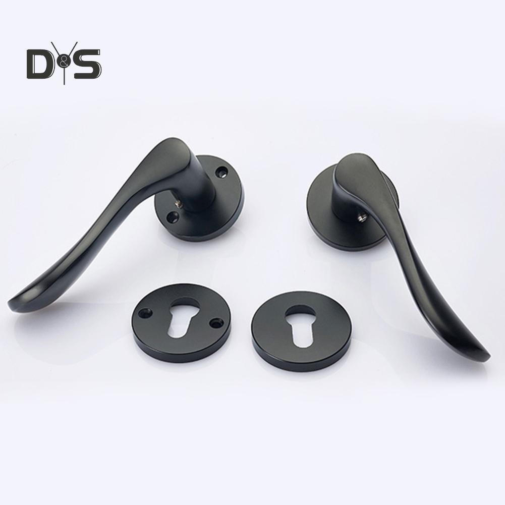 DYS TOOL SHOP Mute Handle Room Door Knob Lock Anti-theft Security Furniture Hardware