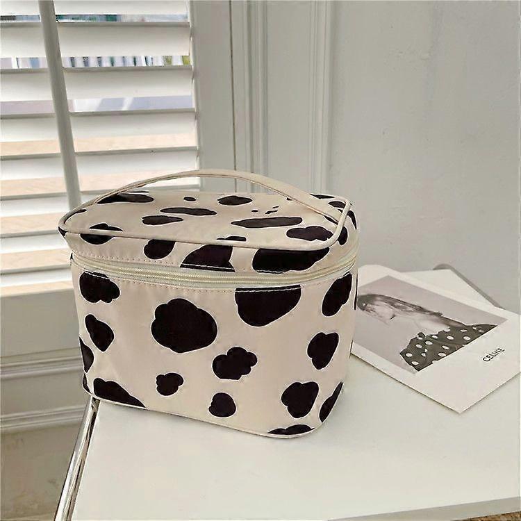 Cows cosmetic bag, portable printed, toilet bag with great capacity