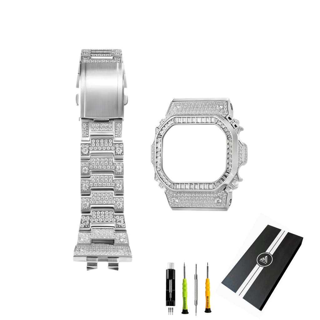 CASIO Unisex Full Metal Series Black Watch GMW-B5000D-2 GMW-B5000D-2