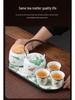 Taigu Luxury Kung Fu Tea Set with Hovering Gaiwan and Dry Brewing Tray
