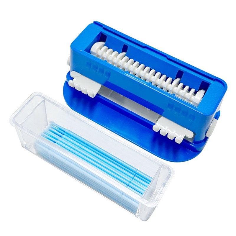 Micro Applicator Cotton Stick Storage Box Organizer Tools Portable Micro Applicator Tool