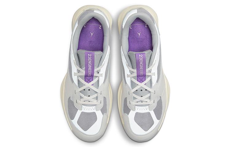 Jordan Air 200E Grey Coconut Milk Purple Men's Sneakers