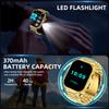 Outdoor Sport Rugged Military Smart Watch Men 2.01inch HD Screen 370mAh Battery Waterproof SWIM Watch BT Calling Smartwatch