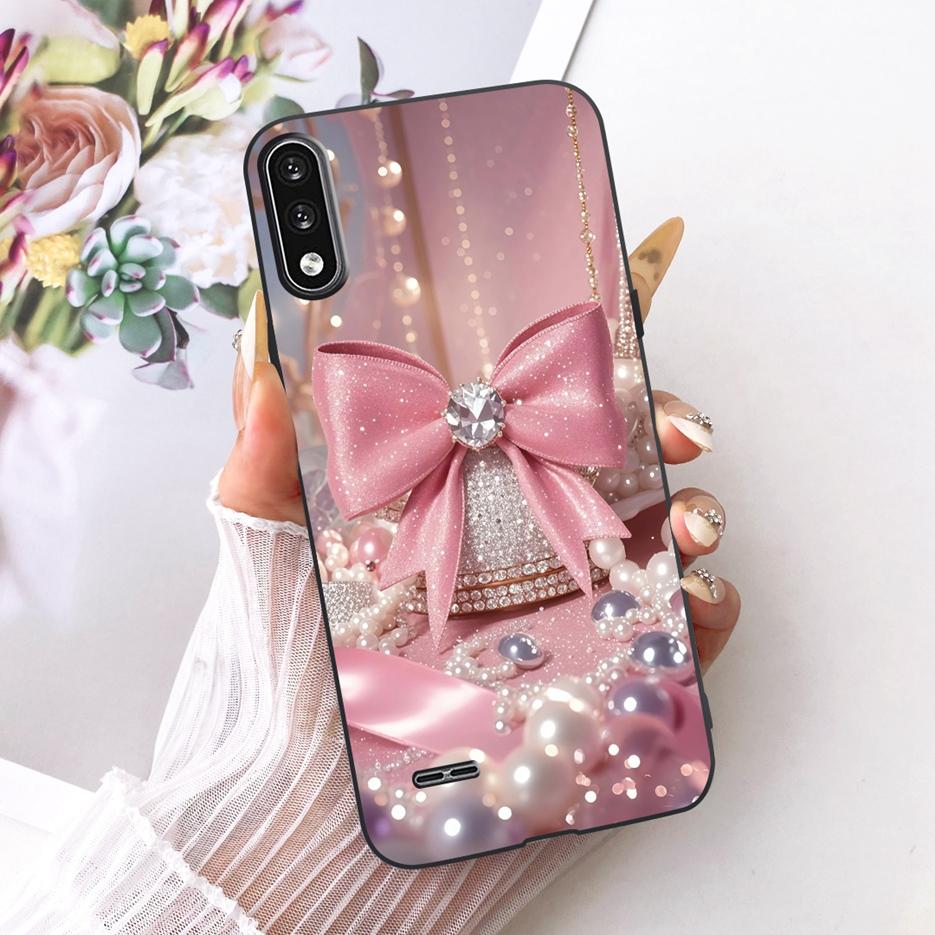 For LG K22 Case LM-K200 LMK200B Luxury Butterfly Tree Painted Cover Soft Silicone Phone Case For LG K22 K 22 LGK22 Fundas Bumper