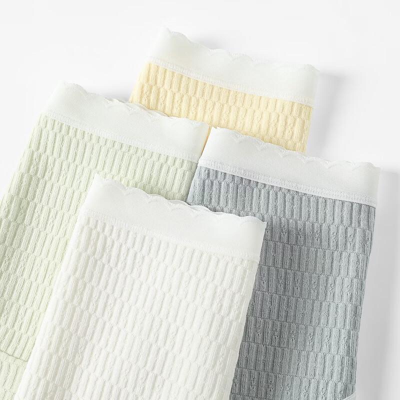 Fenteng Women's Pure Cotton Antibacterial Briefs 4-Pack