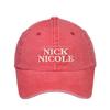 NICK&NICOLE MINI ORIGINALS NICOLE BALL cap_VINTAGE RED