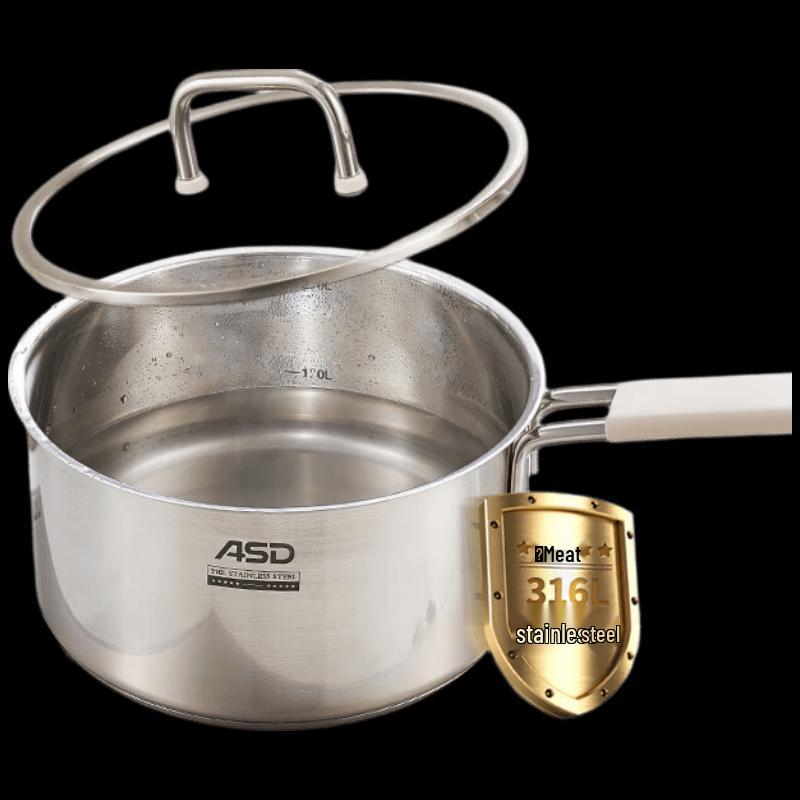 ASD 316L Stainless Steel Baby Milk Pot