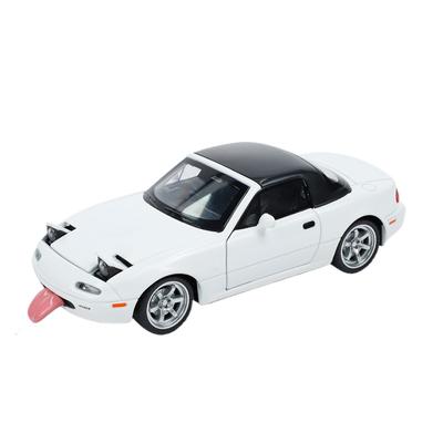 1/32 Model auta Mazda MX-5 z hliníkové slitiny - Víceúčelový dárkový předmět, Dekorativní domácí doplněk a Zábavná dětská hračka