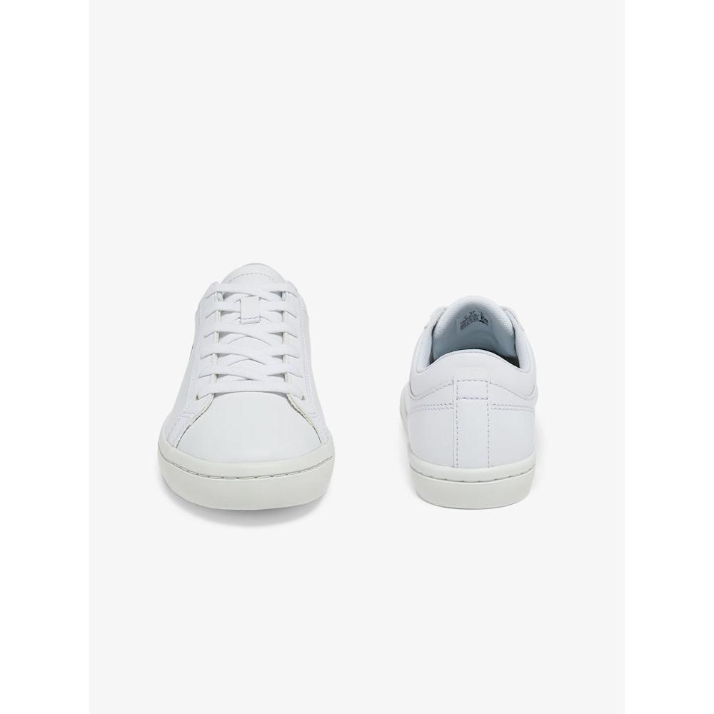 LacoSte Women S Straight Set Leather Sneaker Rz0133w54n 001 q2nRz0133w54n001