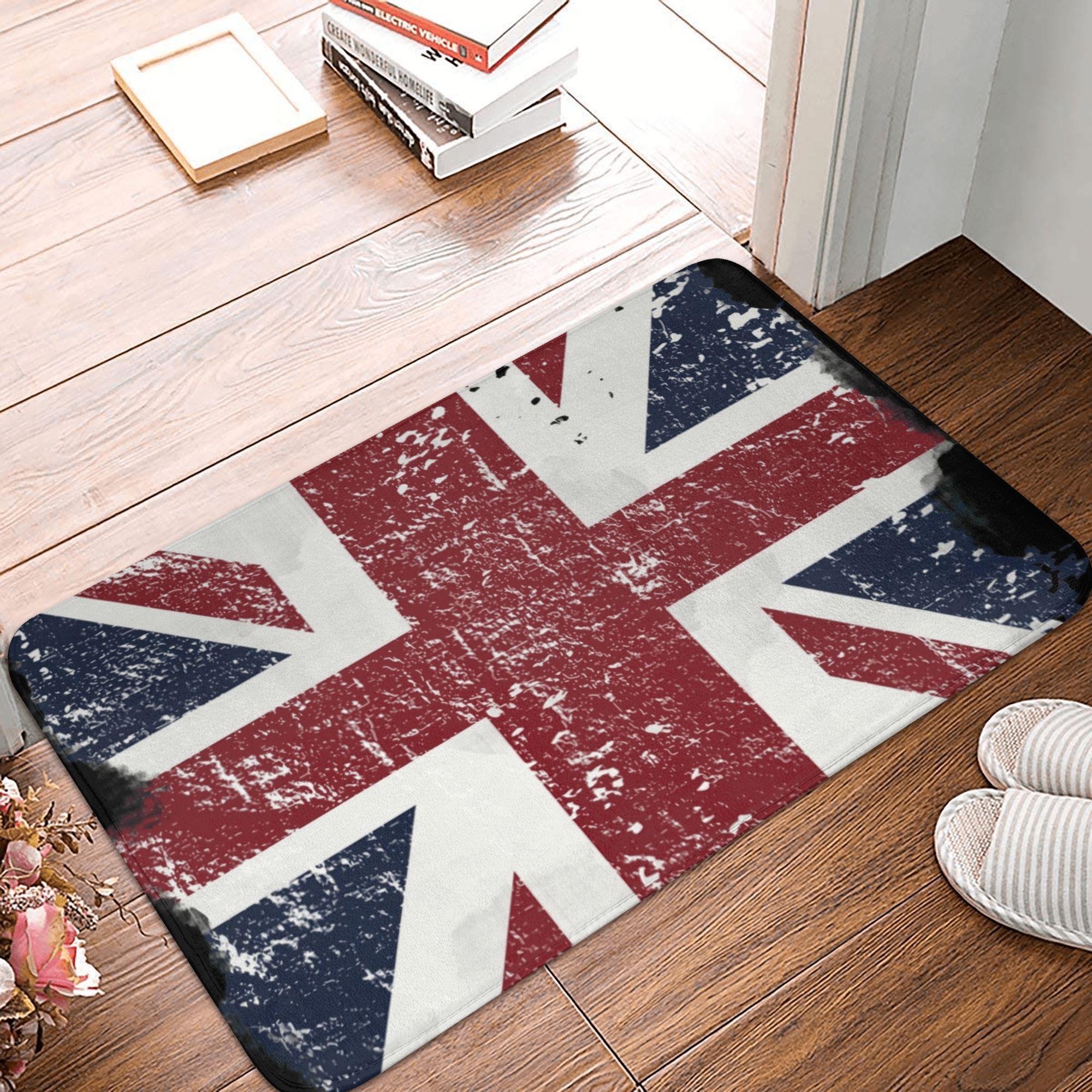 

Union Jack Flag of the UK Doormat Mat Anti-Slip Bath Kitchen Toilet Rug Carpet 40*60cm 40cmx60cm