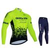 2026 Soudal Quick Step Team Cycling Jersey Set Spring Autumn Men MTB Ropa Maillot Ciclismo Long Sleeve Bicycle Clothing Bike Uniform
