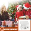 Christmas Wonderland Cottage Gift Box Reusable Holiday House-Themed Packaging Decorative Keepsake Box Winter Home Decoration