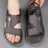 2025 Brand Hot Men's Outdoor Breathable Non Slip Sleeve Sandals Summer Men's Comfortable Soft Bottom Casual Beach Shoes