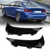Glänzend Schwarz Heckstoßstange Seitenluftschacht Canards Zierleisten Ersatz für 3er G20 M Sport 2019?2021