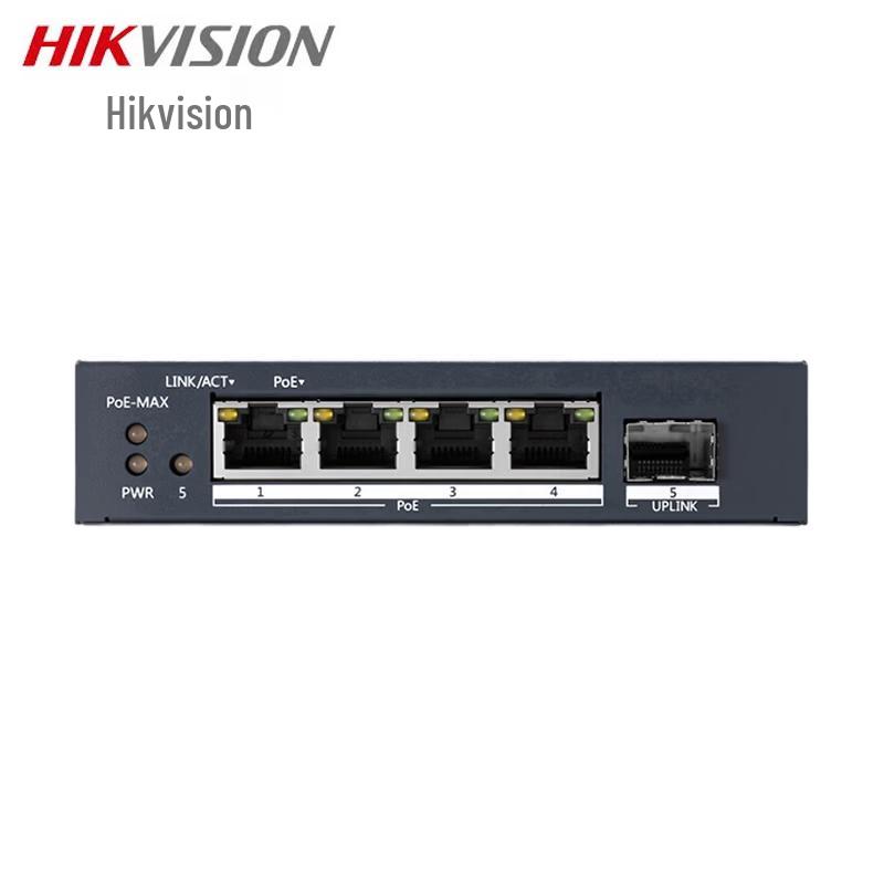 

HIKVISION 5-Port Gigabit PoE Network Switch