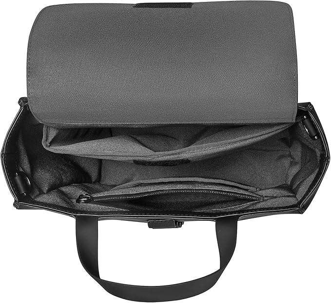 GASTON LUGA Splash Tote (Black) 3-Way Tote (Tote Bag, Shoulder Bag, Body Bag) Fits 11-inch and 13-inch PCs and Tablets, Perfect for Commuting,