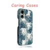For iPhone 17 Pro Max Case Pink Tweed Boucle Shell Winter Couple Compatible with iPhone 16 15 14 13