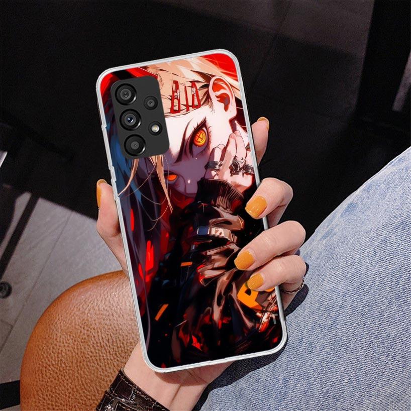 C-Chainsaw Mans Power Phone Case For Samsung Galaxy A52 A32 A22 A12 A51 A31 A50S A30S A20S A10S Note 20 Ultra 10 Plus S10 A72 A7