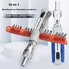 14-in-1 Multifunction Combination Ratchet Screwdriver Set Home Office Repair DIY Hand Tools Screwdriver