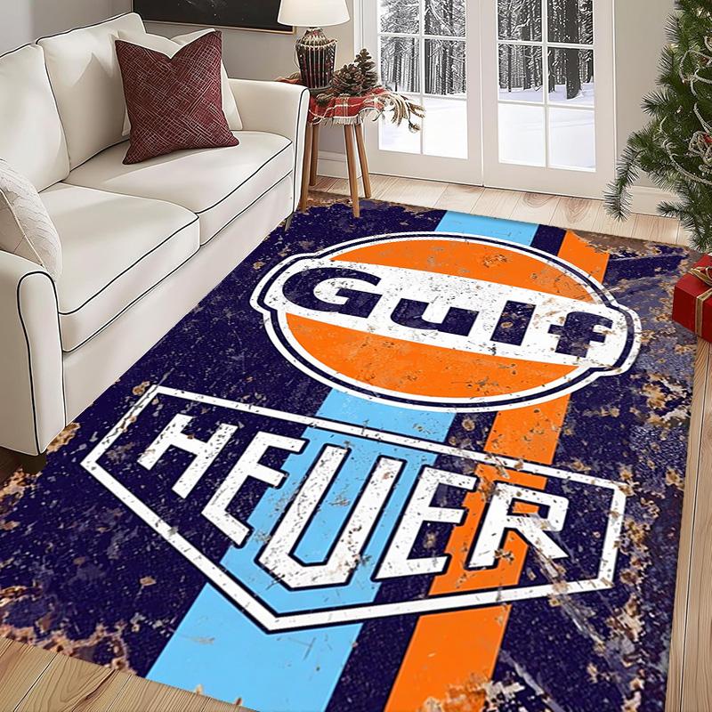 McLaren Gulf Heritage Carpet Suitable for All Seasons Home Decor Room Doormat Protective Pad
